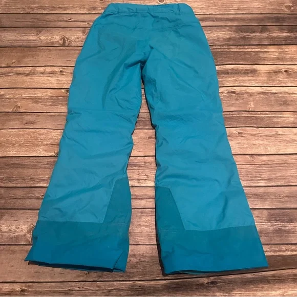 North face blue snow pants